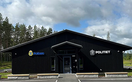 Invigning av svensk-norsk polisstation