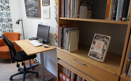 Rum för släktforskning på biblioteket