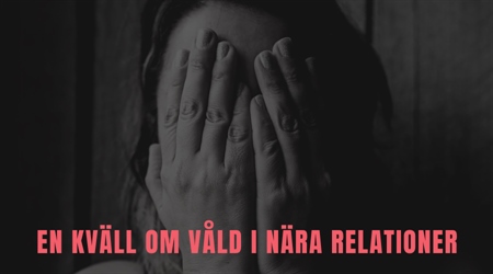 En bild som beskriver En kväll om våld i nära relationer