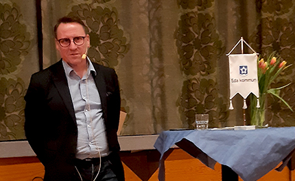 Edas kommunchef, Magnus Ådén