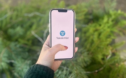 En bild som beskriver Teknik i Väst lanserar en egen app