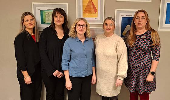 Familjestödjare: Josefine Holmqvist Göthberg, Madelen Ivarsson Krogh, Sara Öhlin, Sofia Persson och Charlotte Skålén.