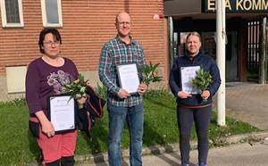 Tre v&#228;lf&#246;rtj&#228;nta vinnare