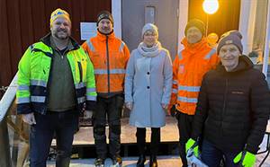 Invigning av tillbyggnad p&#229; Adolfsfors skola